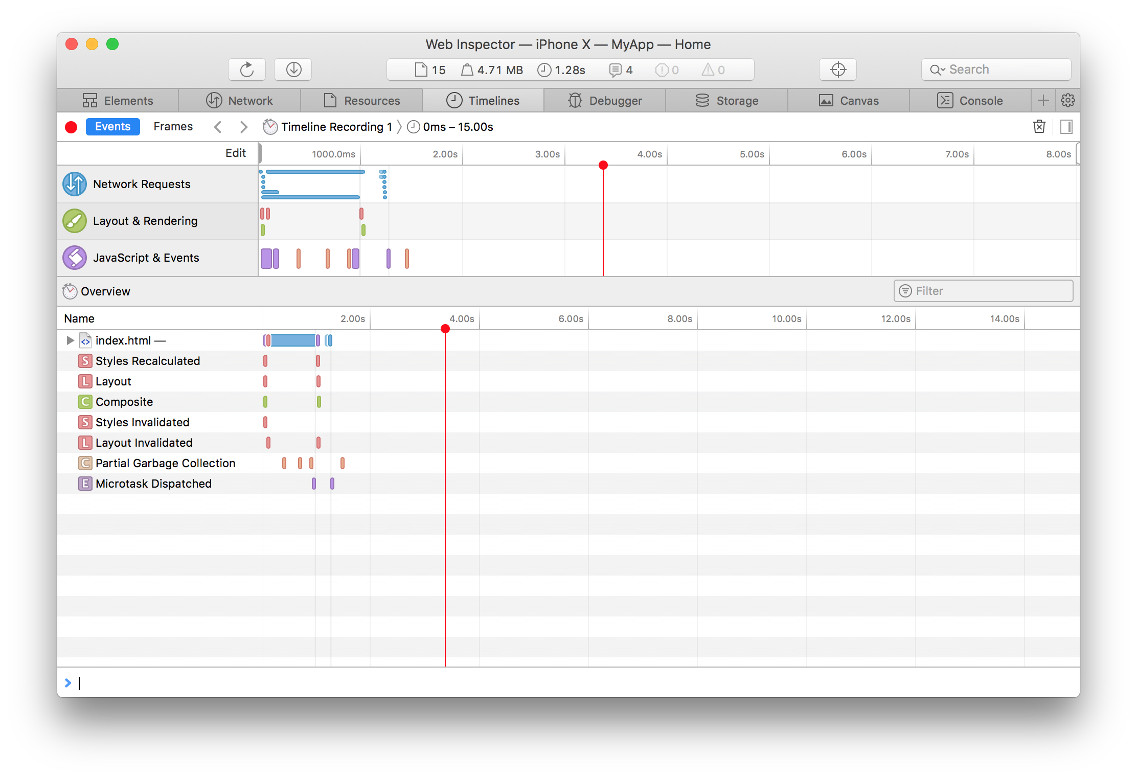 Safari Web Inspector